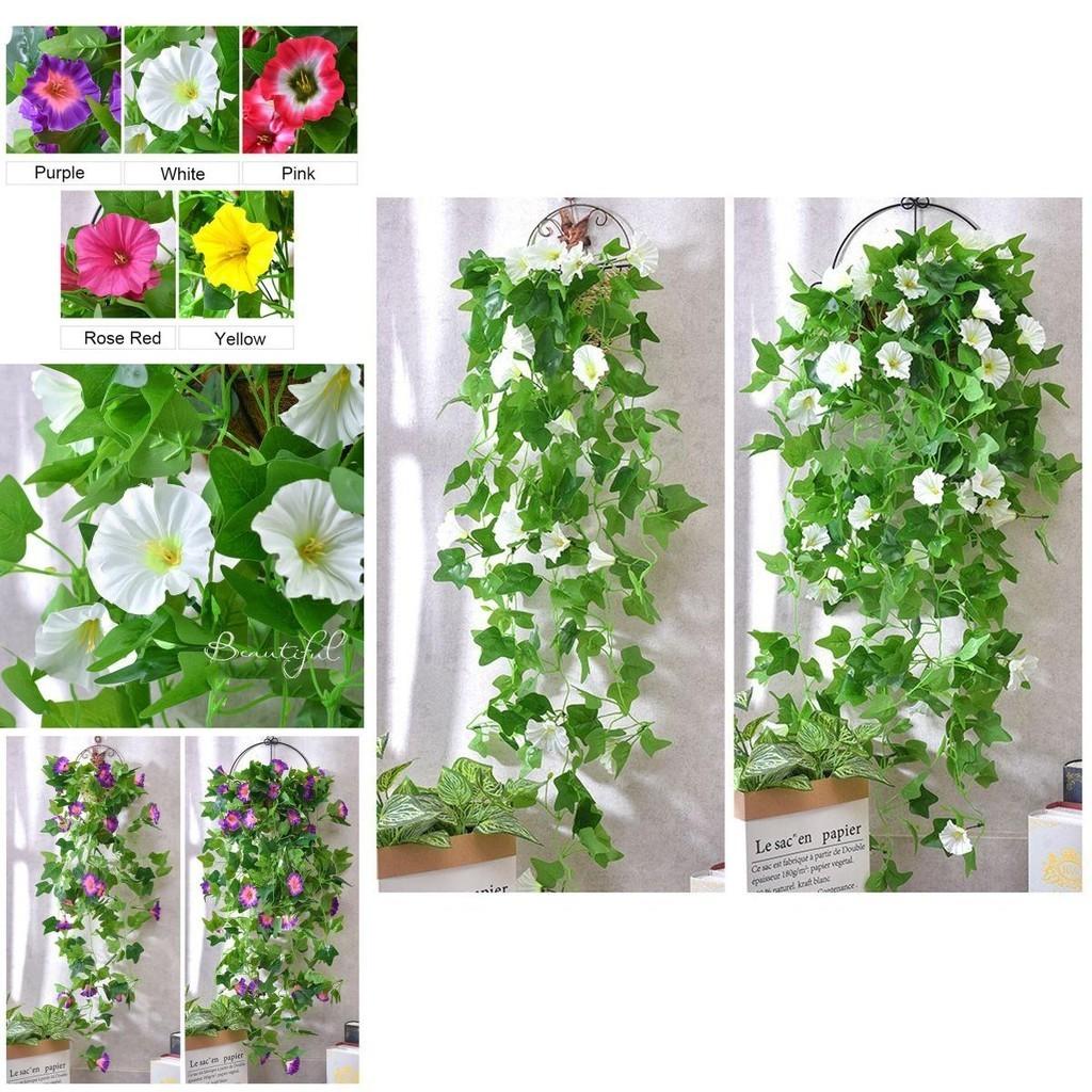 Kunstmatige Ochtendgloren Zijdebloemen 100 cm Lang Voor Huis- En Tuindecoratie**
