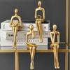 Luxury Abstract Sitting Figure Ornament for Home Decor