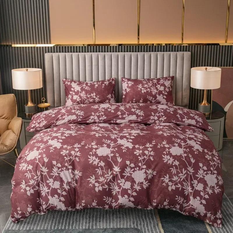 3Pcs 3D Printed Duvet Cover High Quality Love Print Bedding Set Skin Friendly Fabric (Without Bed Sheet) Gifts For Lover