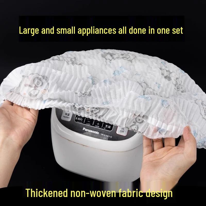 Thickened Multifunctional Non-Woven Dust Cover for Floor-Standing Electric Fans