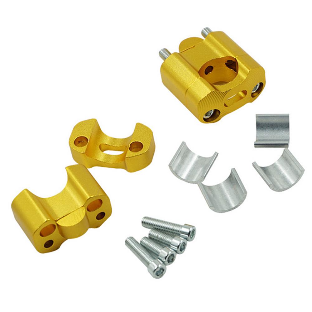 CNC Motorcycle Universal HandleBar Handle Fat Bar Risers Mount Clamp Adaptor 22mm 28mm For Pit Dirt Bike Racing Accessories