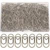 200 Pcs Love Heart Shaped Paper Clips 0.78-inch Small Paper Clip Stainless Steel In Tinplate Paper Clips Holder Cute Mini Paperclips Decorative Paper