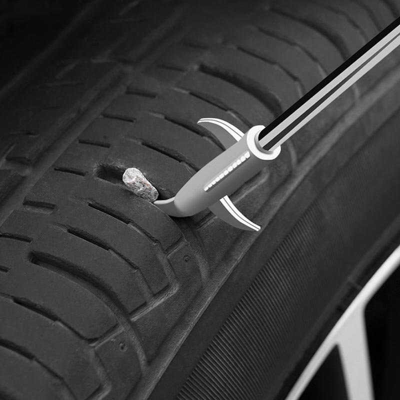 Car Tire Stone Cleaning Tool Car Tire Stone Cleaning Hook Screwdriver Stone Remove Tool