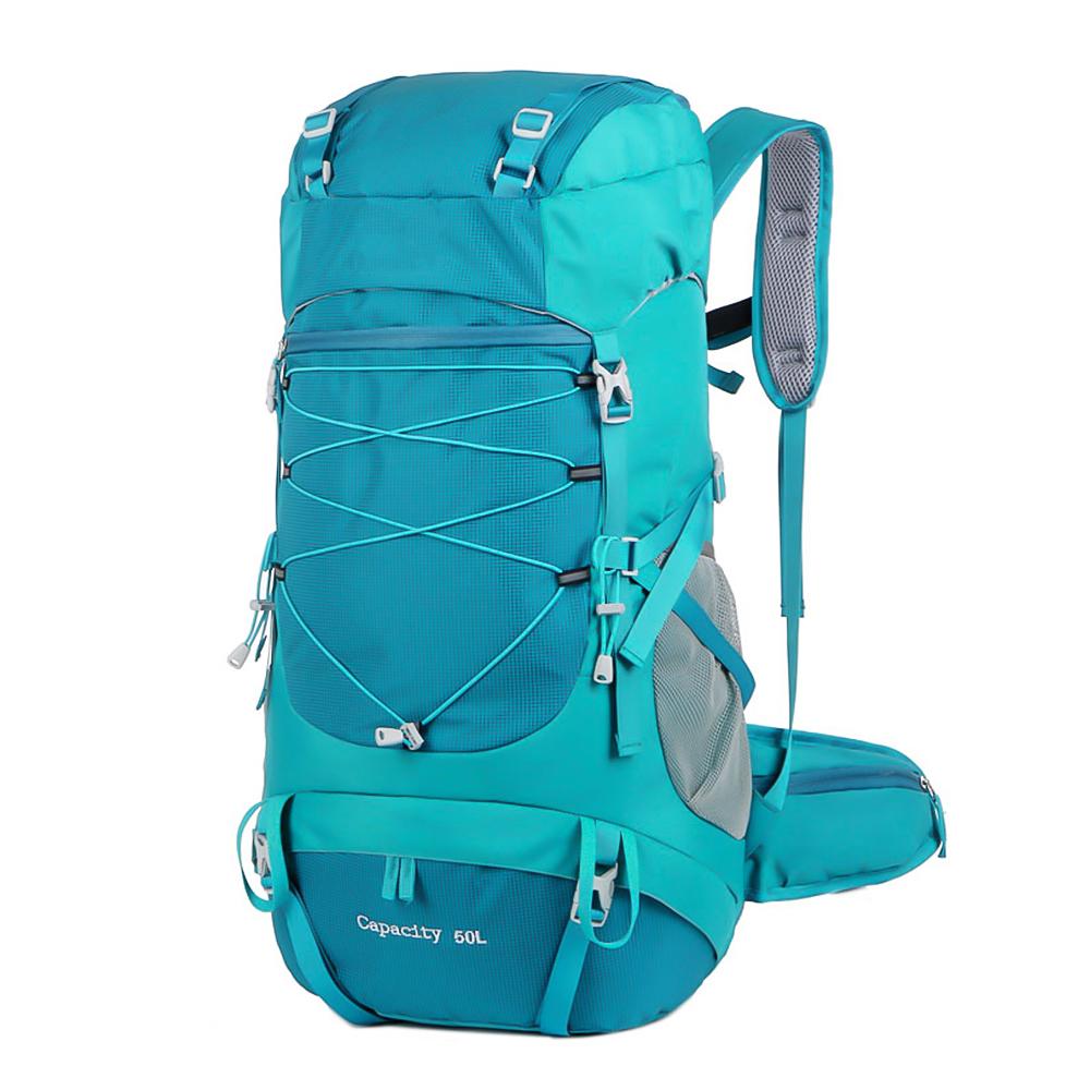 50L Wanderrucksack Multifunktionale Bergsteigertasche Outdoor-Rucksack für Reisen Trekking Camping mit hoher Kapazität