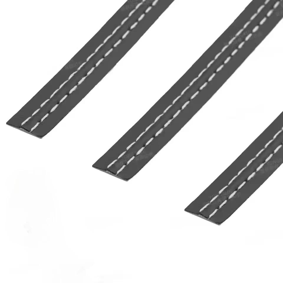 1/2M Car Pu Leather Trim Strip Multi Color DIY Braid Decor Line Strip Door Dashboard Sticker Universal Car Interior Accessories