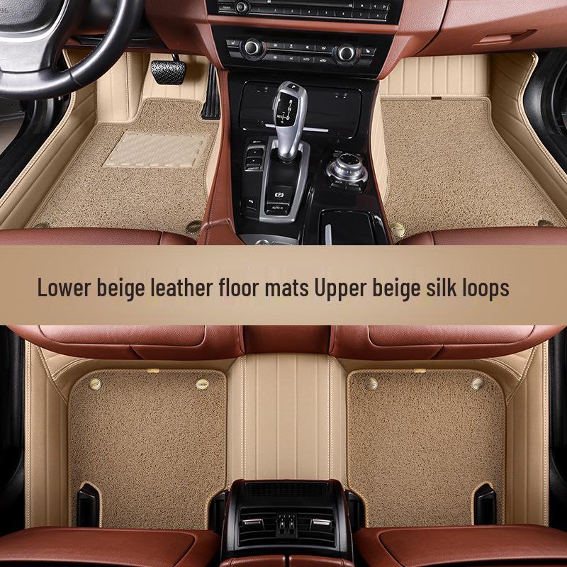 Full Coverage Floor Mats for Cadillac XT5, CT5, CT6, ATSL, XT4, and XT6 (Six-Seater)