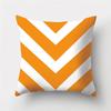 Orange Geometric Pattern Decorative Cushions Pillowcase Polyester Cushion Cover Throw Pillow Sofa Decoration Pillowcover 40923