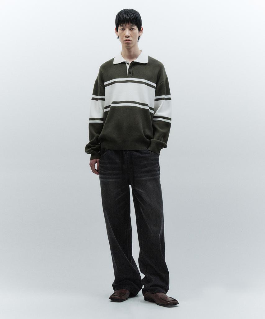 INSILENCE Rugby Knit Khaki