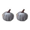 Velvety Pumpkin Decoration Fall Harvest Festival Home Office Display Accessories Dinning Table Centerpieces