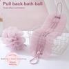Bath Towel Nylon Back Scrubber Exfoliating Body Scrubber Men Women Shower Loofah Scrubber Quick-Drying Cleaning Towel