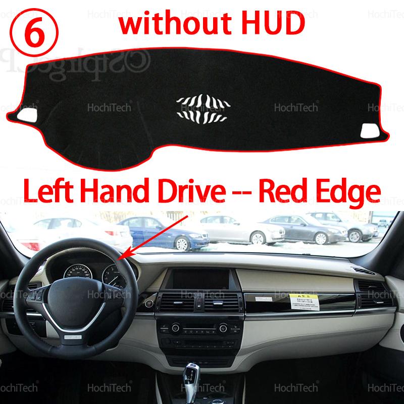 Copertura Cruscotto Anti Luce Antiscivolo Anti Sporco Tappetino Parasole Dashmat Protezione per BMW X5 E70 X6 E71 2007-2013 LHD RHD