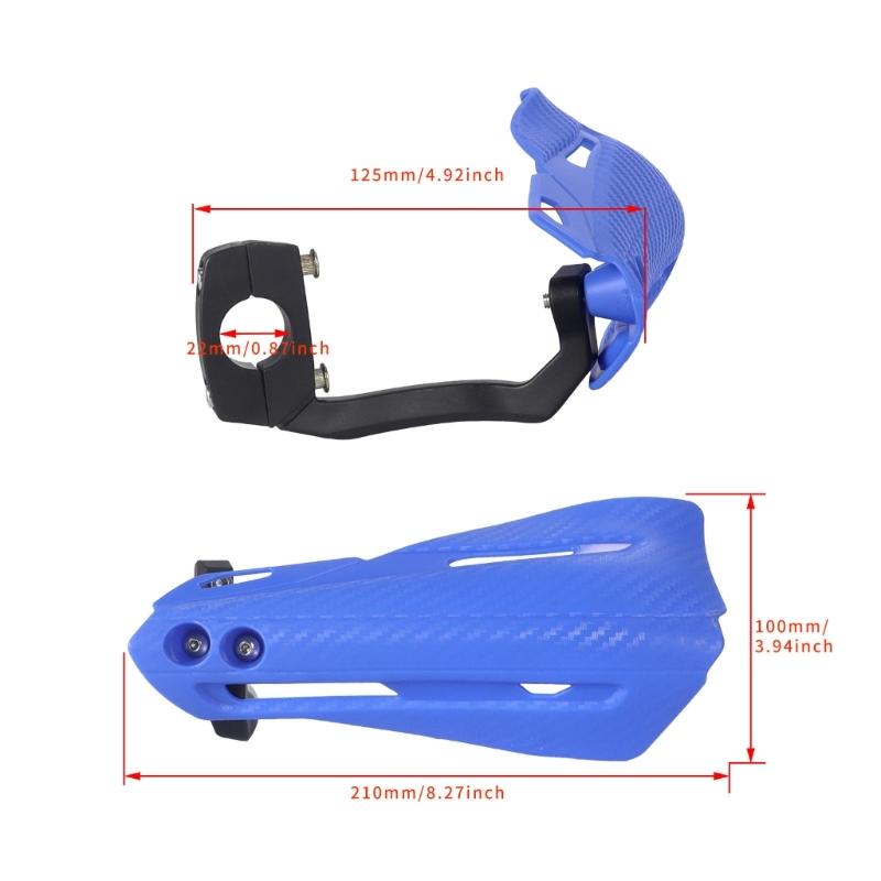 Protecții de Mână Impermeabile pentru Motocicletă Design Ergonomic Apărători de Mână pentru Bicicletă de Șosea Confort la Călătorii Lungi Montare Universală