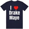 Szeretem Drake Maye-t Fan V2 póló