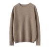 Women's Candy Color V-Neck Cashmere Sweater - Fashionable Knit Base Layer for Autumn/Winter 2025.