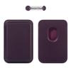 MagSafe-kompatibel magnetisk kortholder i skinn for iPhone 17/17 Pro