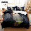 Creative Leaves Bed Ensemble Quilt Cover Collection 3d Bedding Digital Printing Bed Linen Queen Dimension Size Bed Ensemble Fashion Design