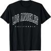 Los Angeles - Kalifornien - Throwback Design - Klassisk T-shirt
