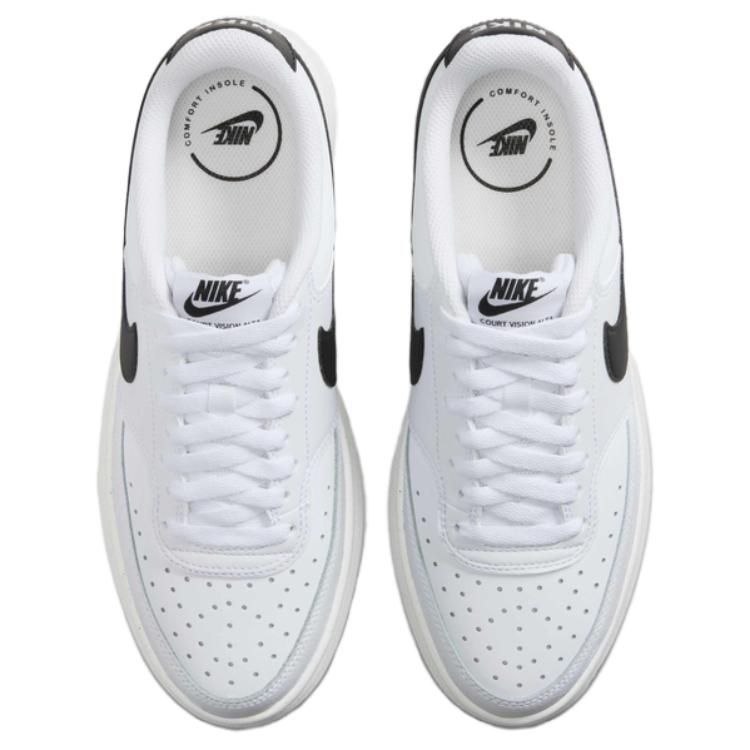 Nike Court Vision Weiße Schwarze Damen Sneaker DZ5394-107
