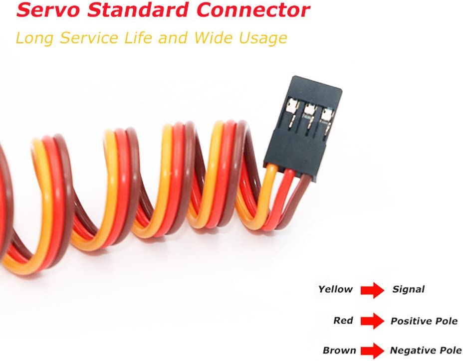 Digitálny servomotor DS5160 7,4V 60KG s 18T páčkou – Rotácia 180° – Pre robotiku a RC autá – Hliník