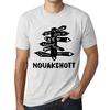 Pánské tričko Vintage Tričko s grafikou Čas na nová dobrodružství Nouakchott Vintage White