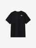 North Cut and Sew Waffle Light Crew Black S [The Face] S/S