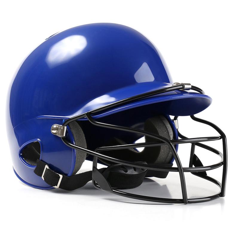 Unisex oddychające uszy twarz pełna ochrona hełm baseballowy osłona głowy