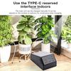 Solar Irrigation Timer Outdoor Garden Plant Watering Timer Device Automatic Drip Irrigation System 2000 mAh Rechargeable