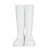 Gummistiefel neue weiße PVC-Regenschuhe Unisex stoßfest durchstichfest Schuhe tiefer Schaft