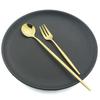6Pcs Coffee Stirring Spoon Cutlery Set Juice Colorful Tea Spoons Dinnerware Ice Cream Long Handle Scoop Tableware Kitchen Tools
