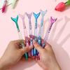 Stylo Créatif Dessin Animé Sirène - Mignon, Durable, Stylo Signature à Base d'Eau pour une Écriture Fluide