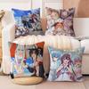 Anime H-hololive production Kissen Anime Kissen Sofa Bett Kopfkissenbezug Kissenbezug 45x45 cm Mode