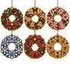 6pcs/set 3D Pearl Beads Pearl Diamond Painting Kit DIY Pendant Kit  Christmas Festival