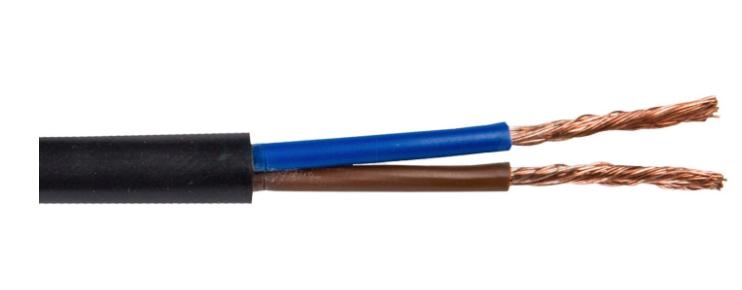 Residential Cable H03Vv-F (Ohms) 2X0.75 300/300V