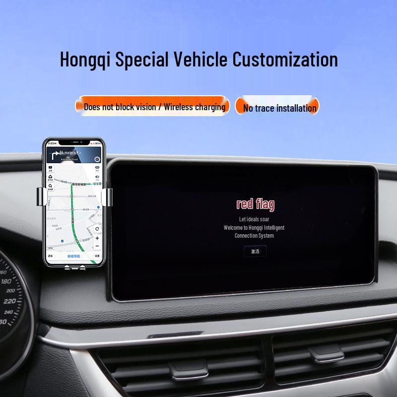 Reise-Edition Autohalterung für Hongqi EQM5: H5 Autozubehör & Modifizierter Navigationsbildschirm