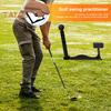 Golfschwungtrainer, Golfschwungkorrektur, 144-Grad-Schwunghaltungsübungshilfe für das Golftraining im Innen- und Außenbereich