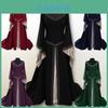 Enchanting Medieval Renaissance Women's Vintage Gown Dress For Fantasy Events And Parties