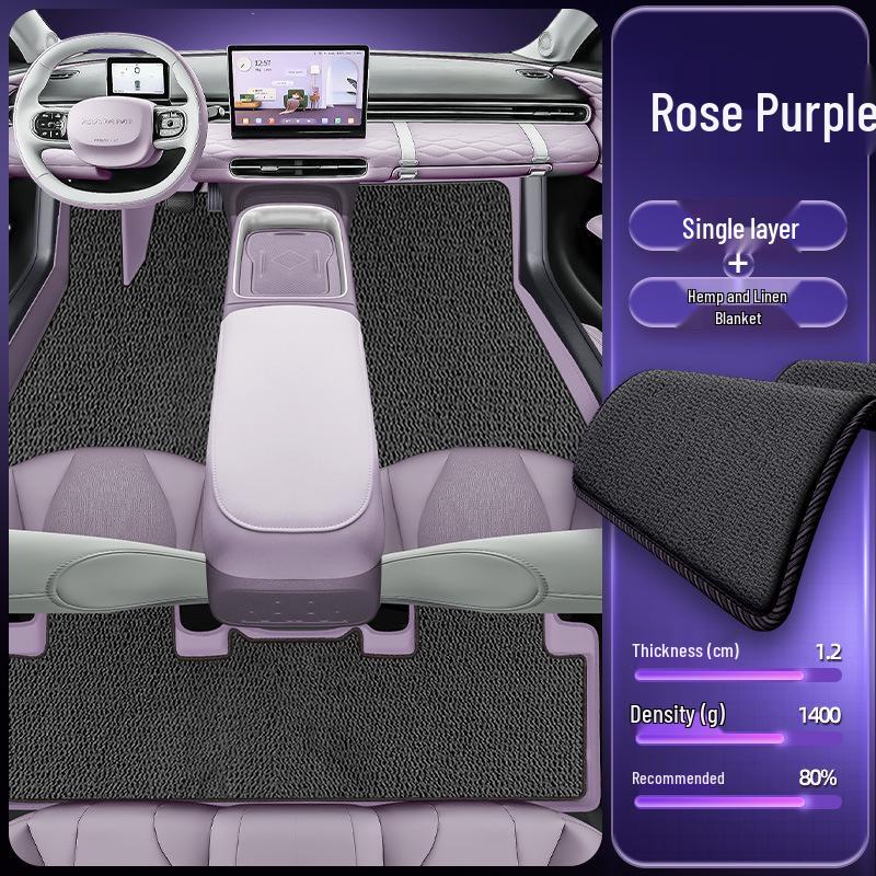 Eco-Friendly Waterproof & Dustproof Floor Mats for Nano 01 Cars