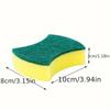 5/10/20/30 Piezas Esponja Limpiadora de Cocina Almohadilla para Vajilla Esponja Depuradora Anti-Rayaduras para Cocina Baño y Limpieza del Hogar