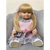 55 CM Soft Silicone Reborn Baby Girl Doll Toy Lifelike Princess Raya Toddler Waterproof For Birthday Gifts for Child