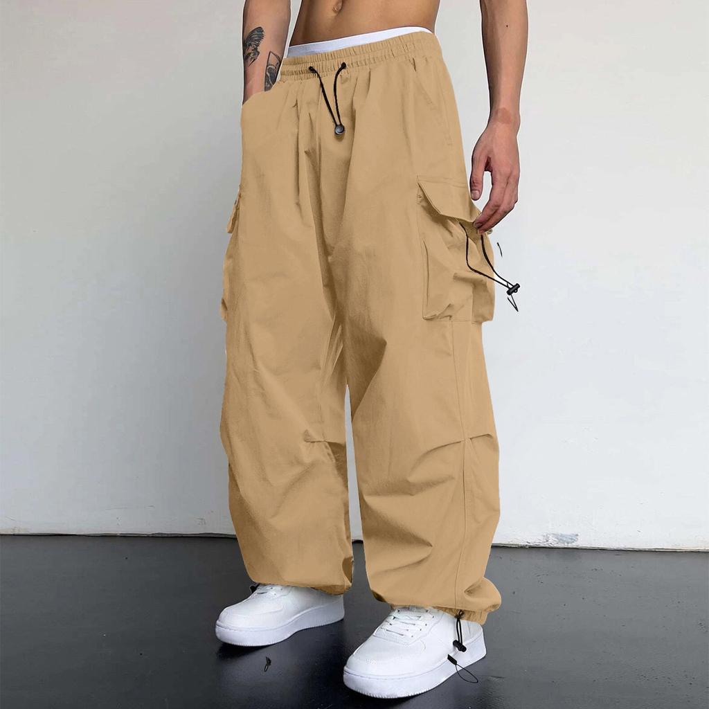Heren Joggingbroek Casual Parachute Hoge Taille Joggingbroek Heren Joggingbroek Casual Broek Casual Kleding