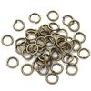 Metal Jump Rings Split Round Rings Connectors for Diy Jewelry Finding Making Accessories 3-12mm Neck Earring Supplies