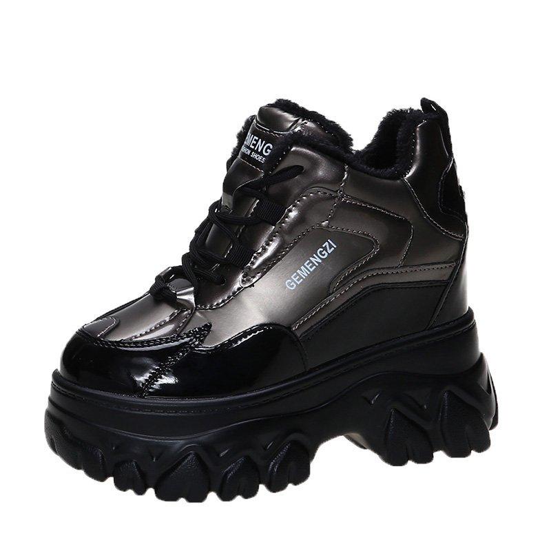 Winter Casual Shoes Women Chunky Sneakers 11cm Platform Boots Walking Designer Shoes Trainers Dad Shoes Woman Shoes for Women