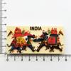 India Elephant 3D Fridge Magnet Souvenir Gift Collection Decoration Taj Mahal Magnetic Sticker Refrigerator Magnet