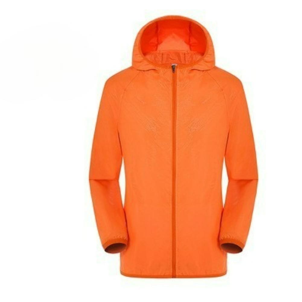 Sun Protection Clothing Summer Men's and Women's Storable Lightweight Breathable Jacket Outdoor Leisure Anti-ultraviolet Jacket