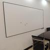 Ultra-White Tempered Glass Magnetic Whiteboard – Wall-Mounted for Office, Meeting, or Home.