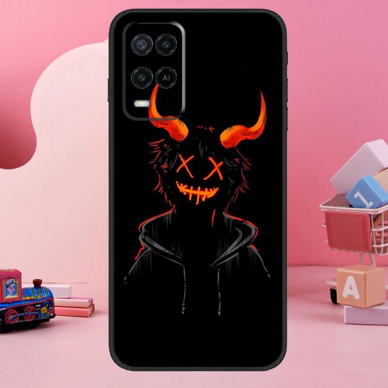 Devil Bad Boy Anime Case For OPPO A17 A77 A57 A54 A53 S A31 A5 A9 A15 A52 A72 A91 A93 A74 A94 A16 A76 A96 Cover