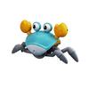 Crab Electric Crawling Toy: Automatic Induction, Wind-Up, Singing, Educational Gift for Babies and Kids