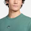 Nike T Shirts Men's Green Crew Neck Moderate Straight Fit DO7393-361
