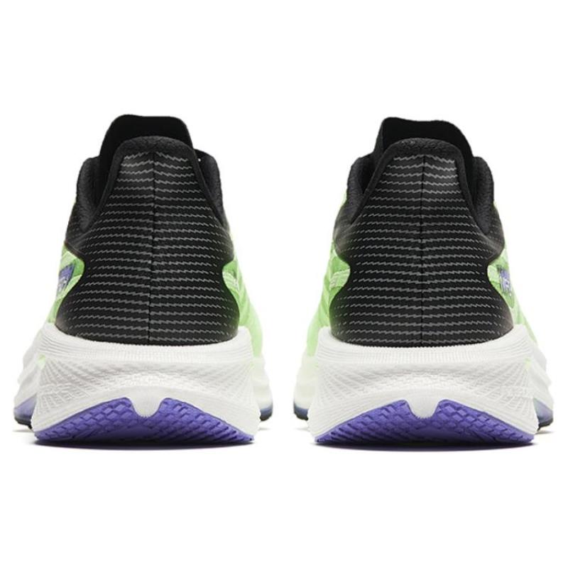 Anta MACH Mach 4.0 Cushioning Anti-Slip And Wear-Resistant Rebound Low-Top Running Shoes Men's Green Black Sneakers 112425583-1
