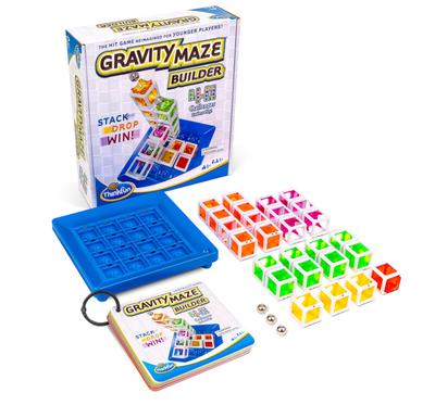 ThinkFun "Gravity Maze Builder" Game 76551, Ages 5+ [Educational Game To Develop Logical Thinking Skills, Great Gift for Birthdays/Christmas]